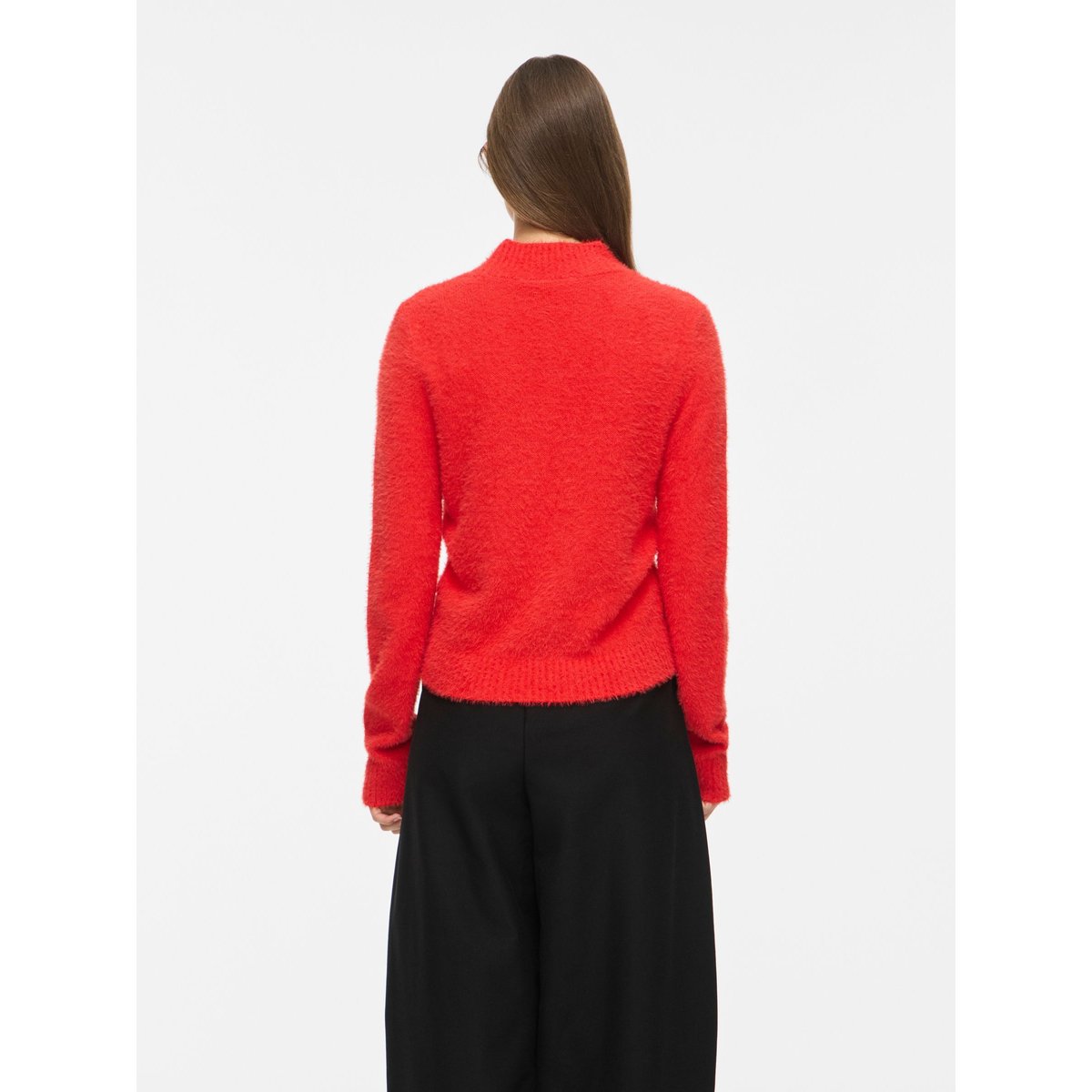 Pull En Maille rouge - flame scarlet1, VILA