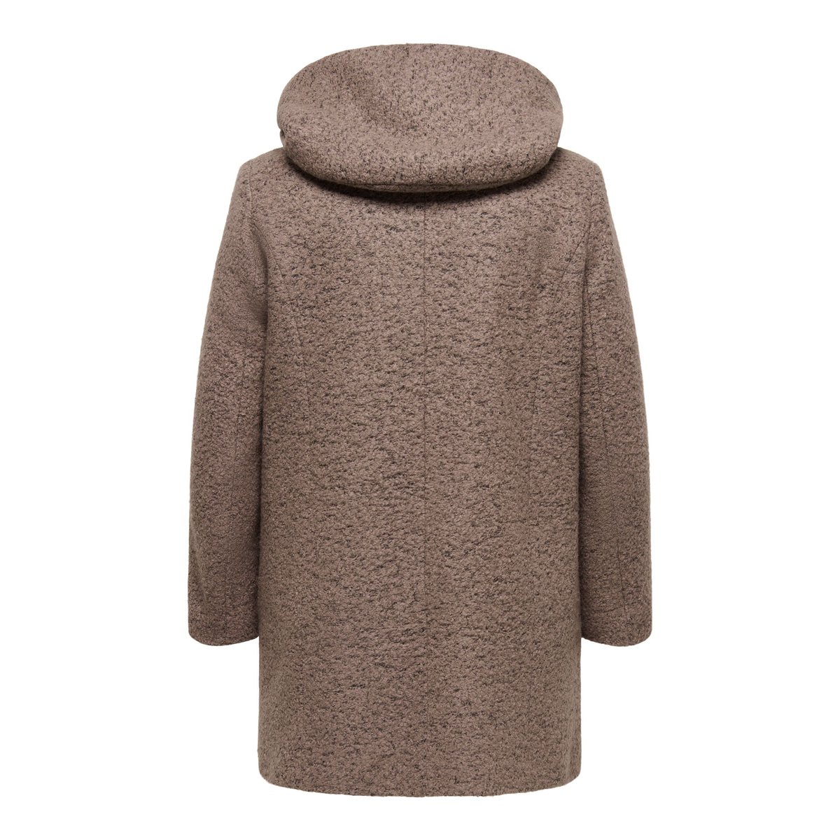 Manteau En Laine walnut, ONLY CARMAKOMA