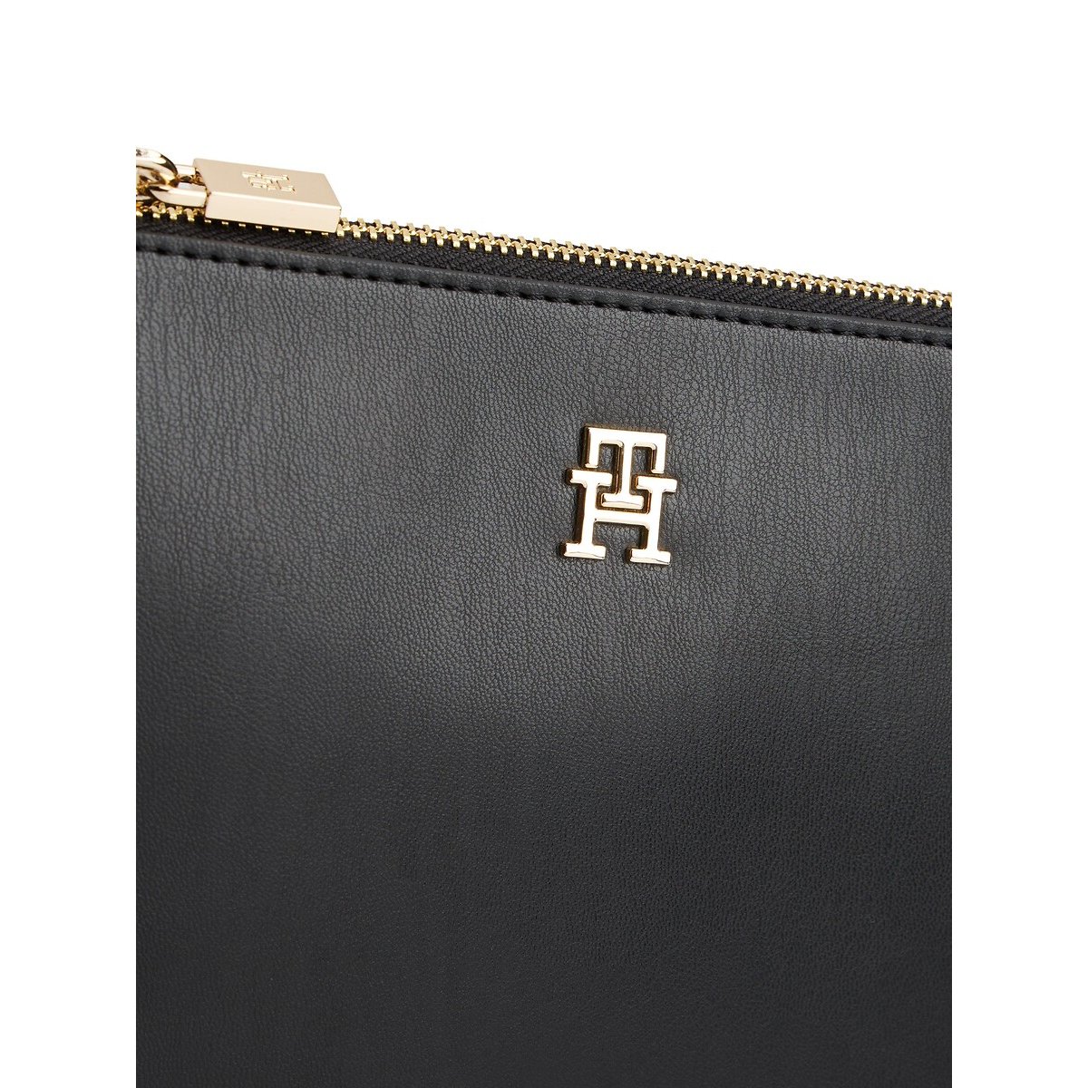 Sac à main à bandoulière chaîne, TH GLAM MEDIUM noir, TOMMY HILFIGER