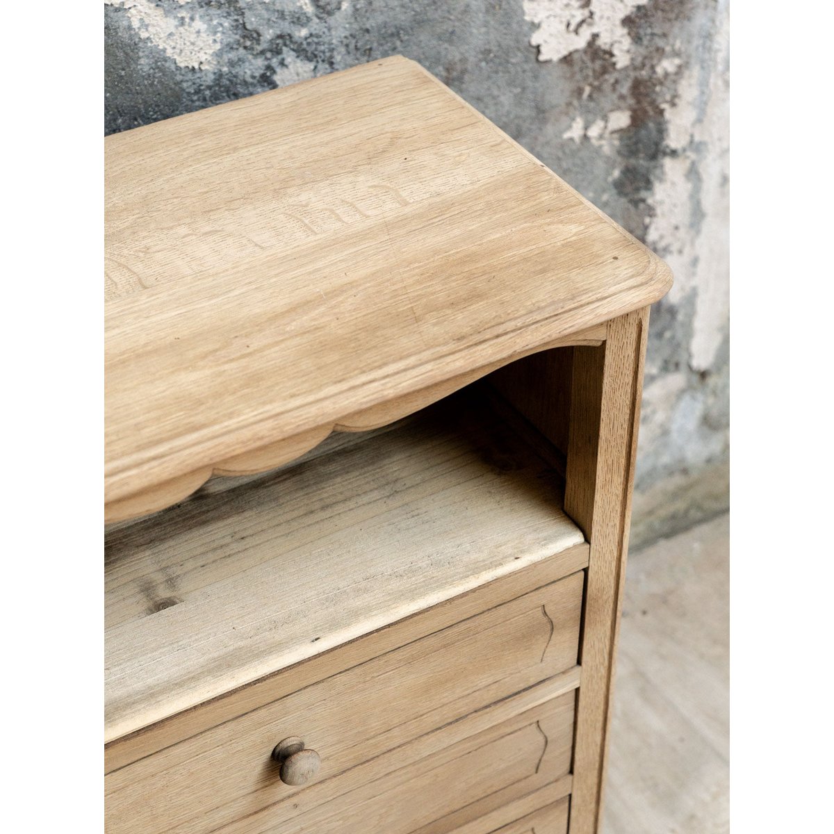 Petit meuble de rangement en bois Valery N°156 - Bon état bois clair, DEBONGOUT