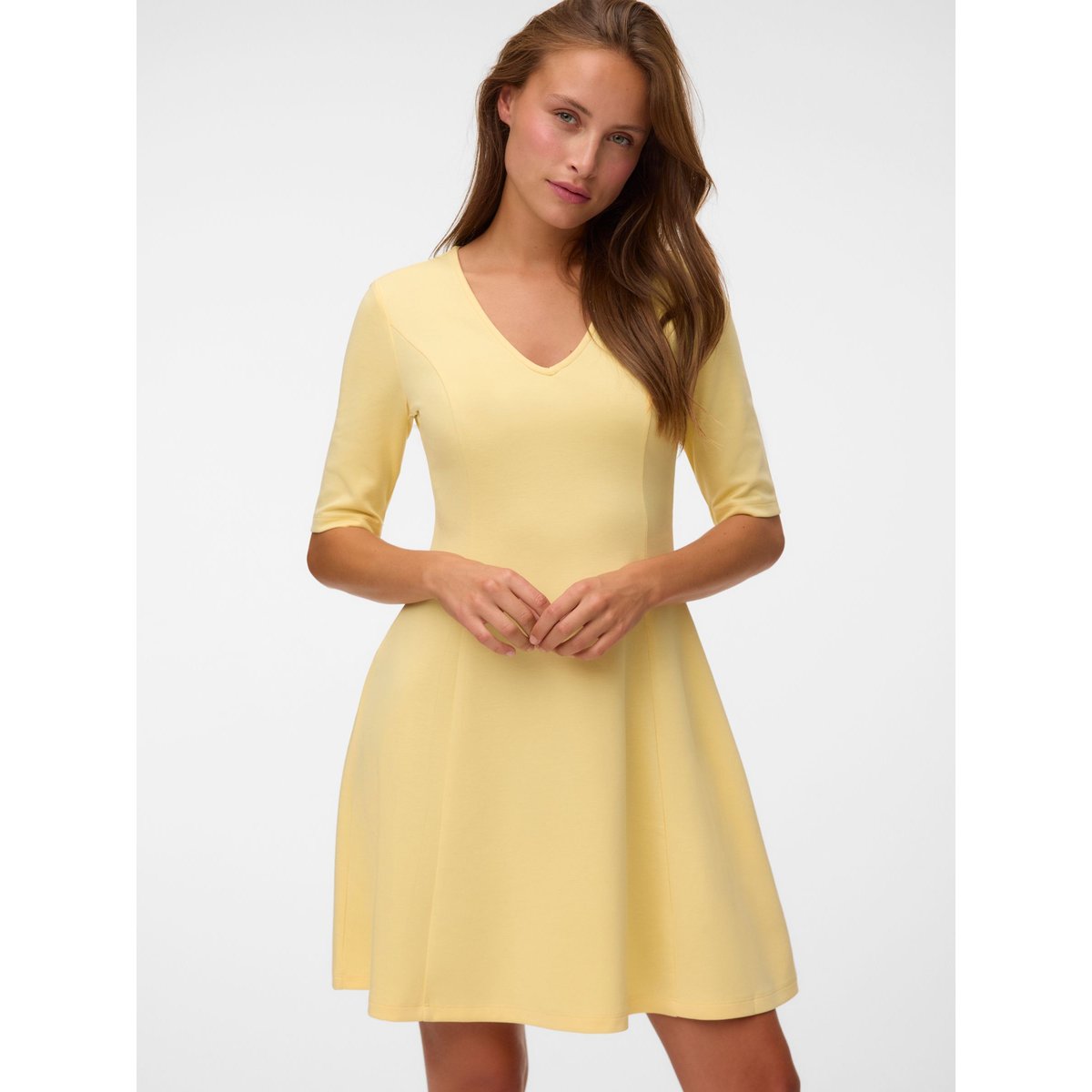 Robe pale banana, VERO MODA