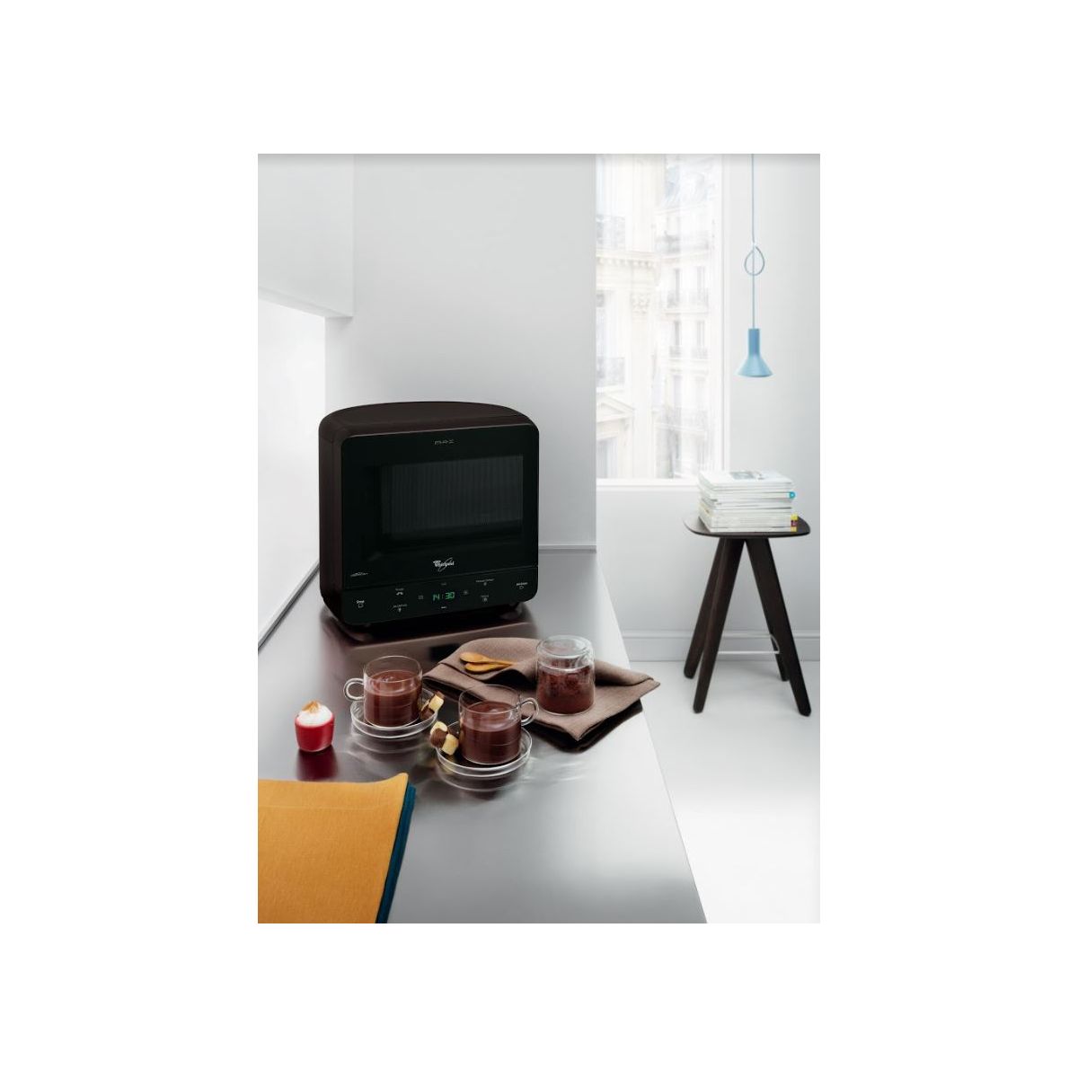 Micro ondes MAX34NB noir, WHIRLPOOL