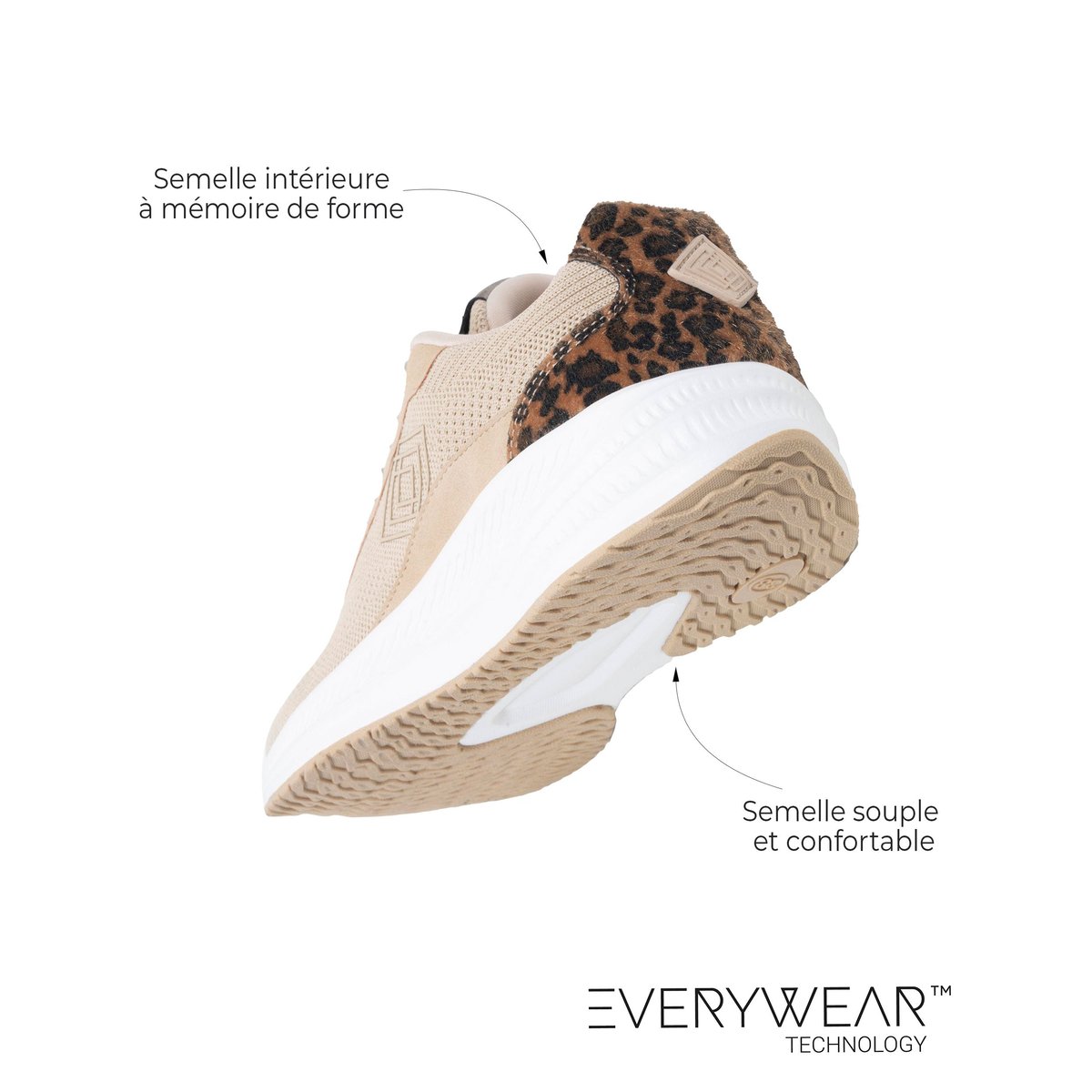 Baskets beige, ISOTONER