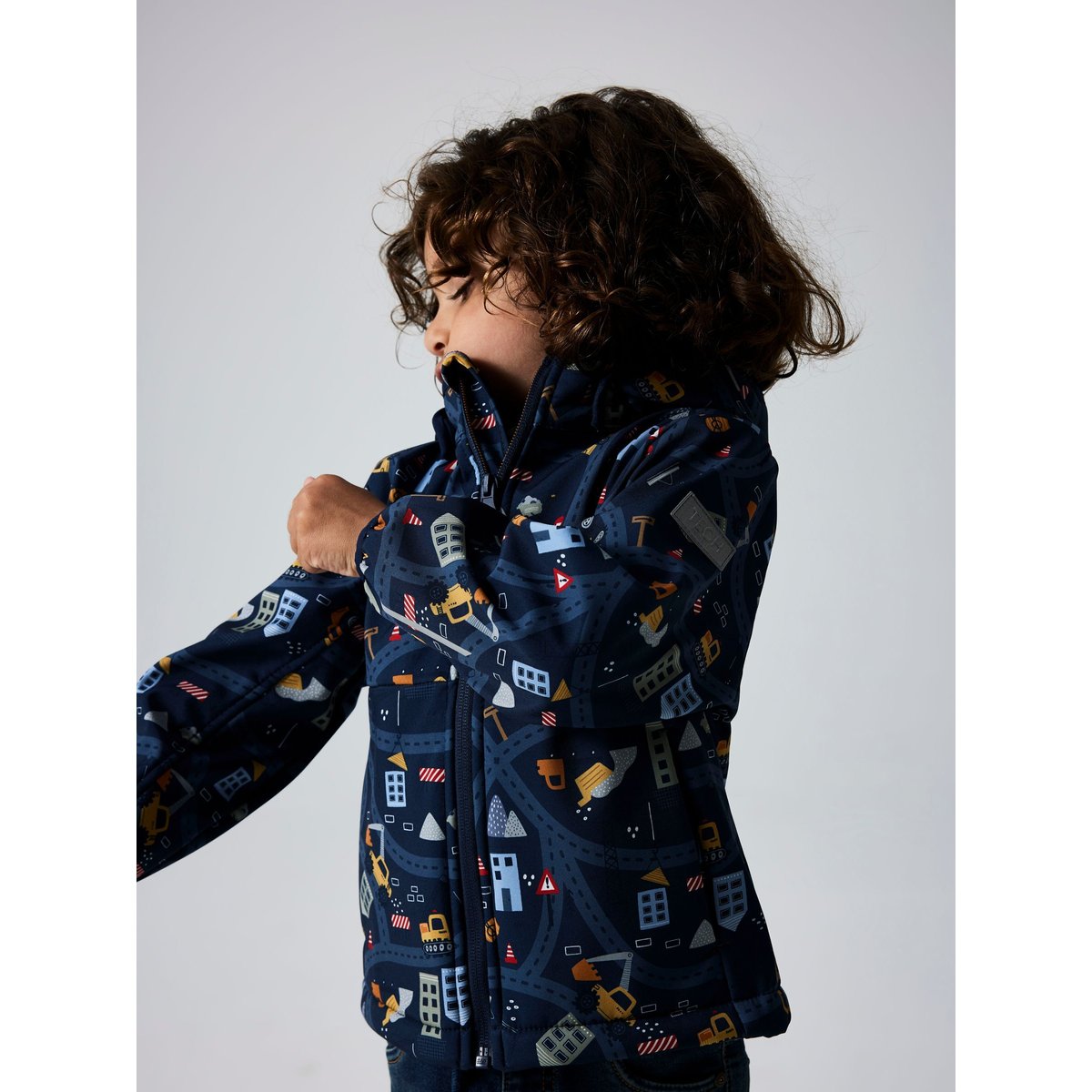 Veste Softshell bleu - spellbound, NAME IT