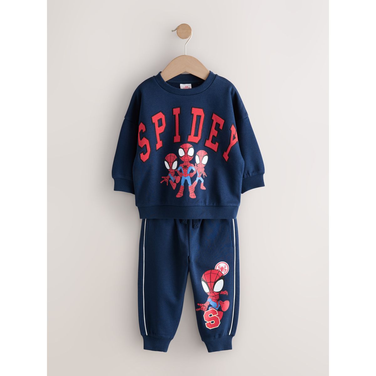 Sweat et pantalon spidey crew, 2 pièces bleu marine, NEXT