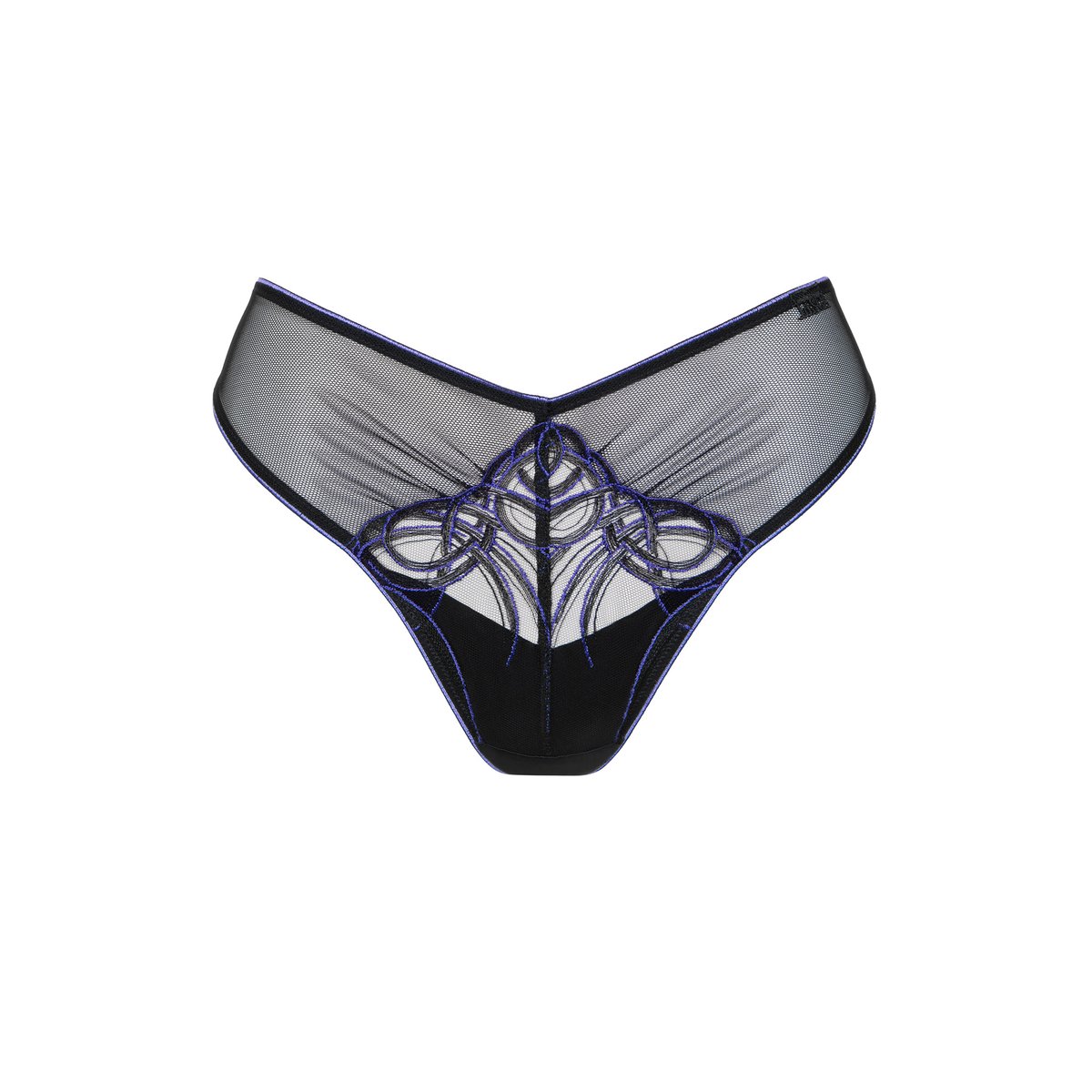 Brésilien string échancré Amaze noir, LISCA