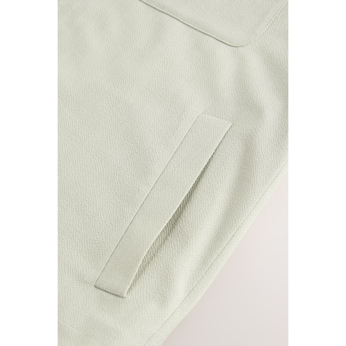 Veste-chemise habillée à rayures vert sauge, NEXT