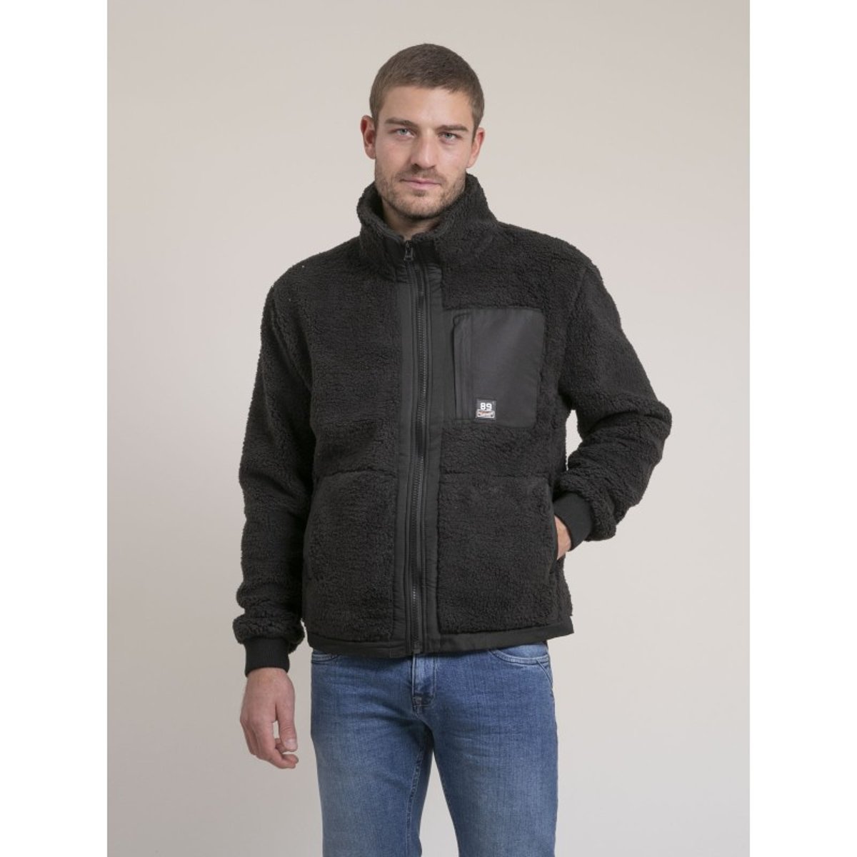 Gilet Zippé Polaire Zamaska noir, RITCHIE