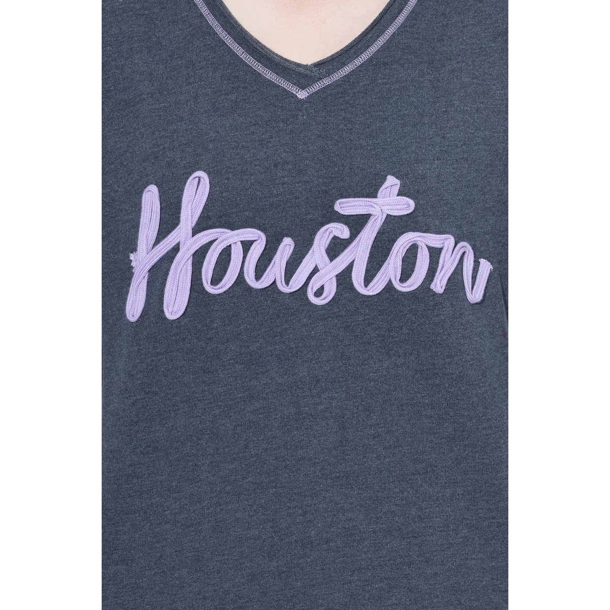 Sweat-shirt imprimé Houston marine, ULLA POPKEN