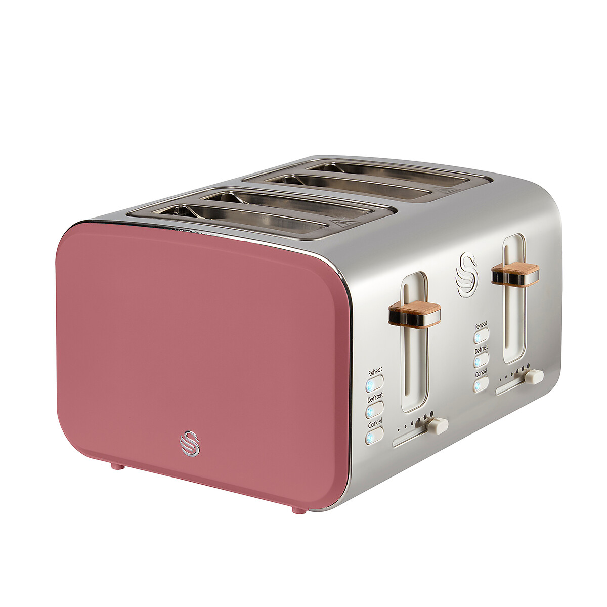 Nordic 4-Slice Toaster - ST14620 fuchsia pink, SWAN