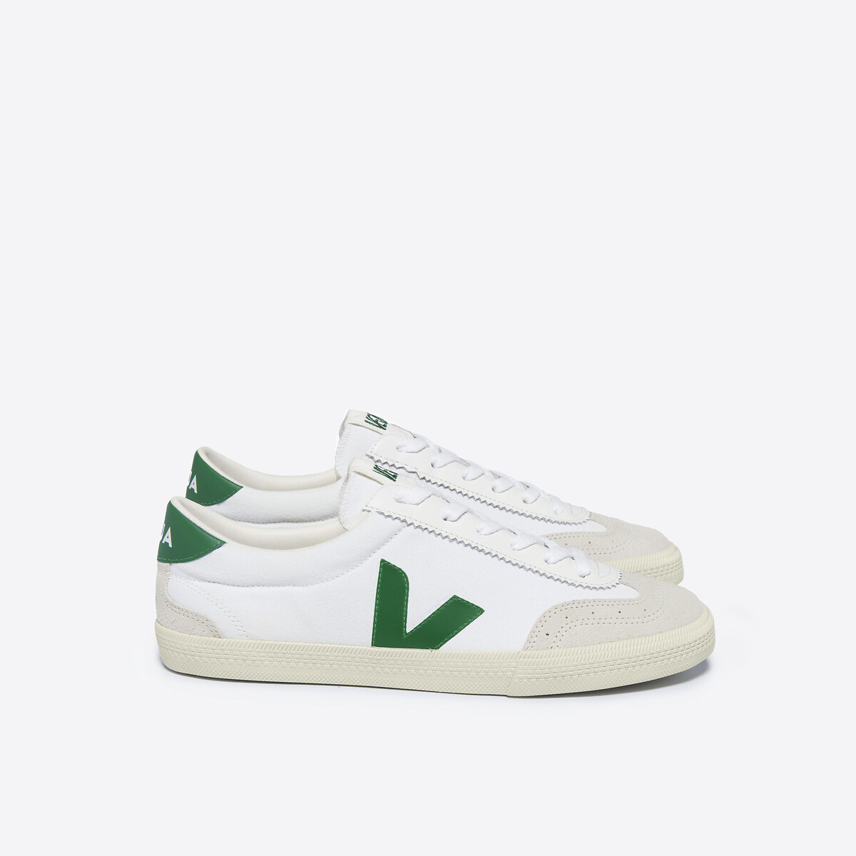 Baskets Volley blanc/vert, VEJA