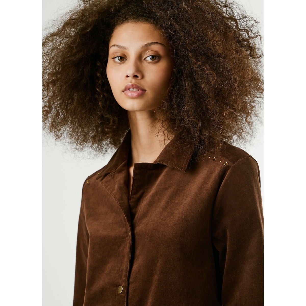 Robe en velours NOELIA marron, PEPE JEANS
