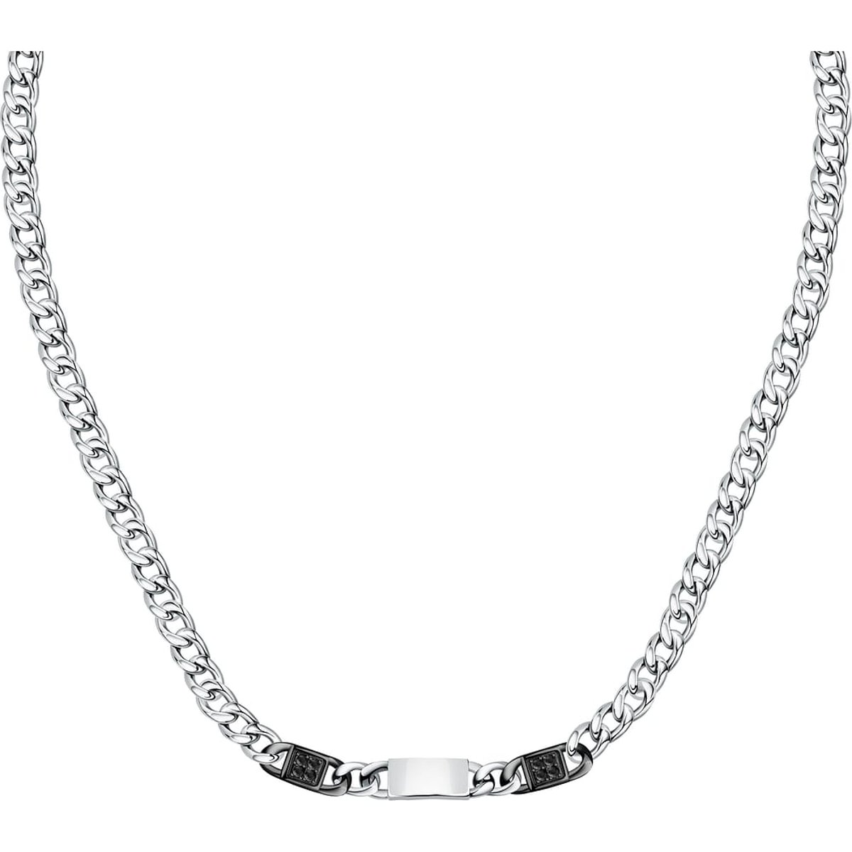 Collier en acier CATENE argent, MORELLATO