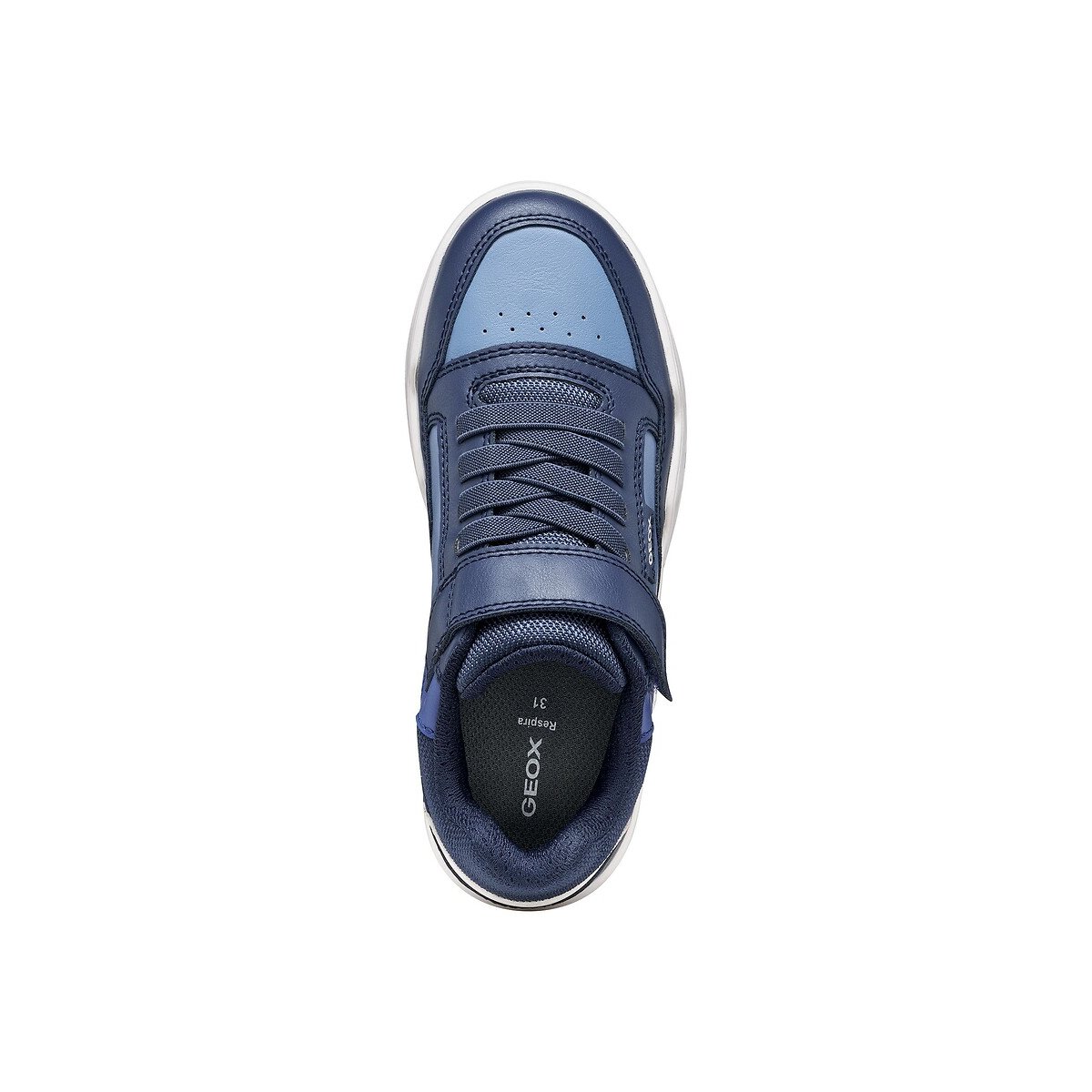 Baskets respirantes, PERTH bleu marine, GEOX