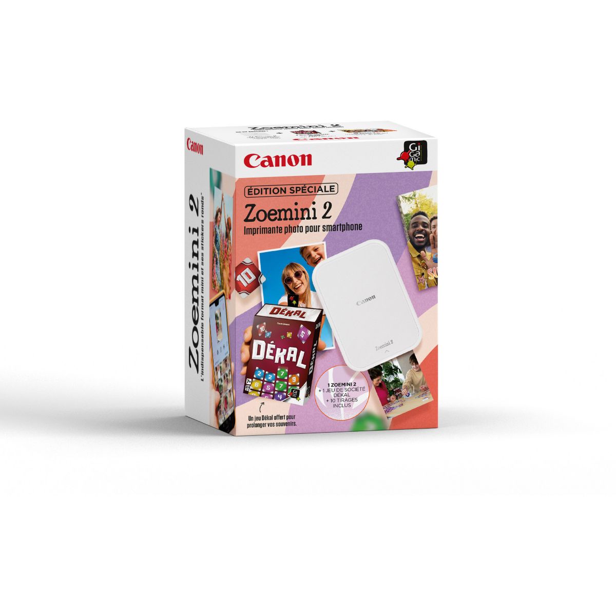 Imprimante photo portable KIT Zoemini 2 summer 2026 couleur unique, CANON