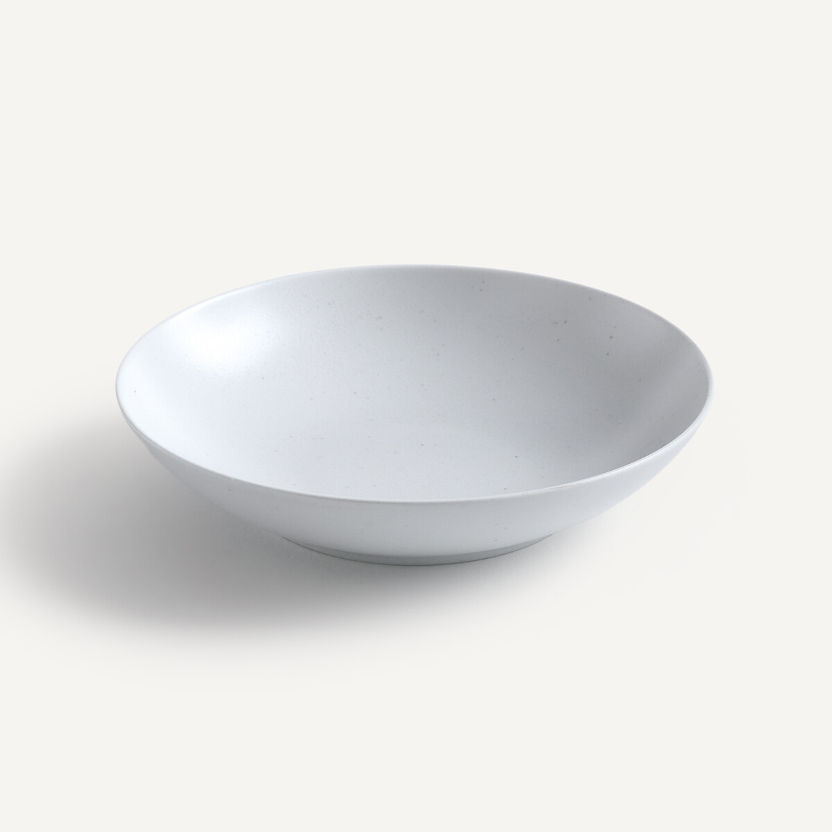 Set of 4 Rilka Speckled Porcelain Soup Bowls white, AM.PM