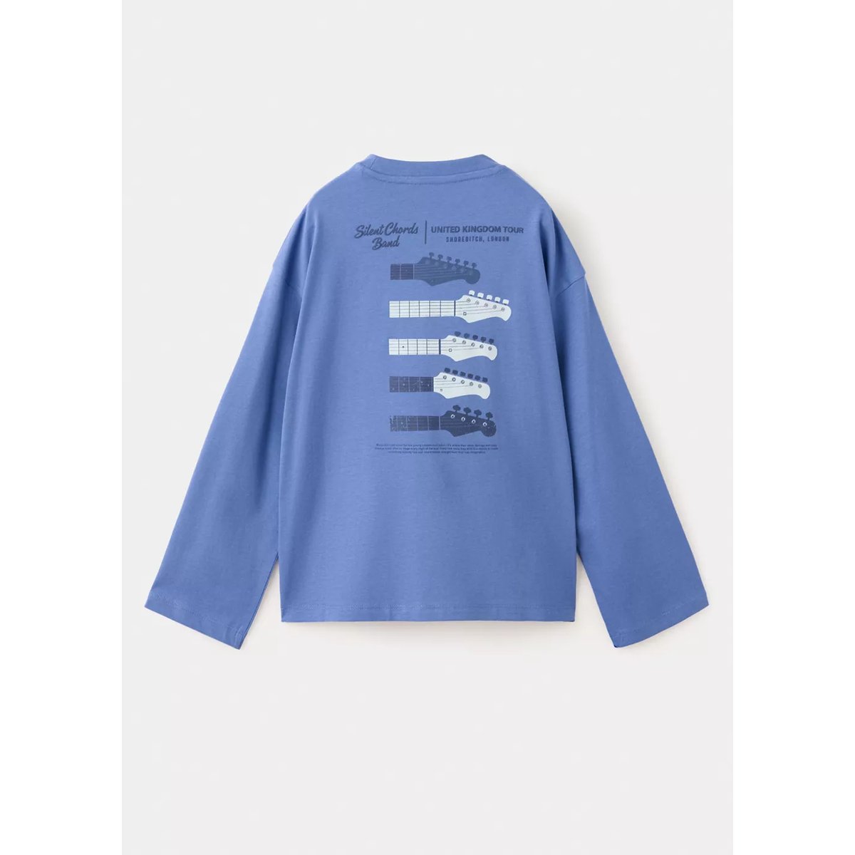 T-shirt en coton imprimé bleu indigo, MANGO KIDS