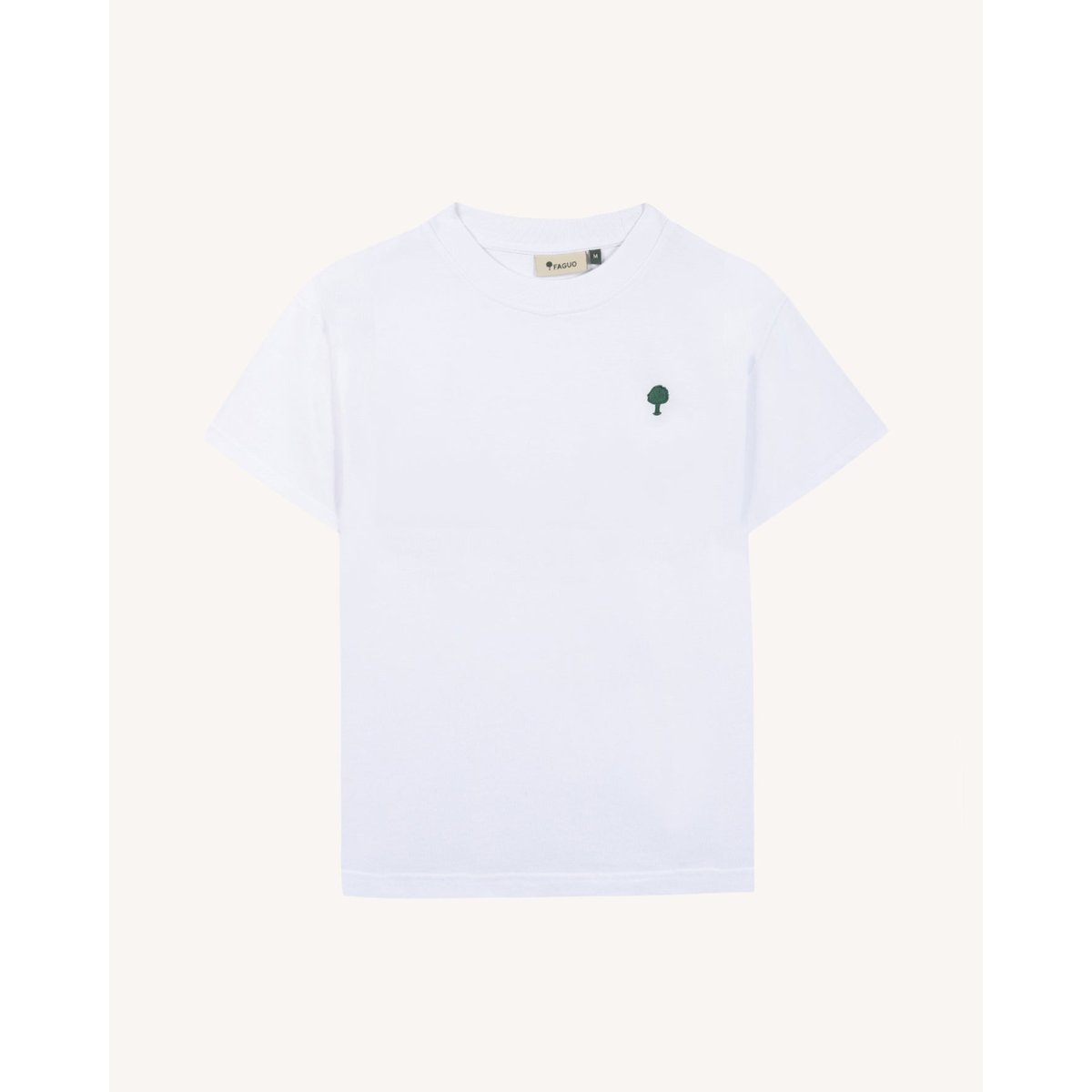 T-shirt en maille blanc, FAGUO