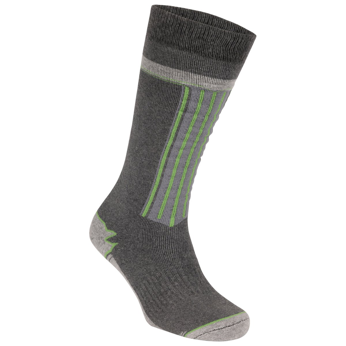 Chaussettes de ski WINSKI bleu marine / gris foncé, TRESPASS