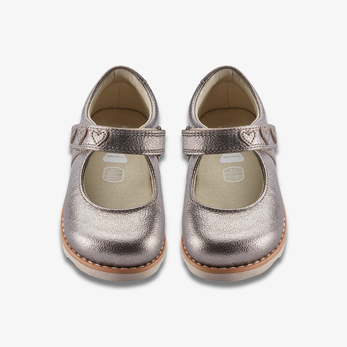 Ballerines Cuir CRAFTON HOPE T gris, CLARKS