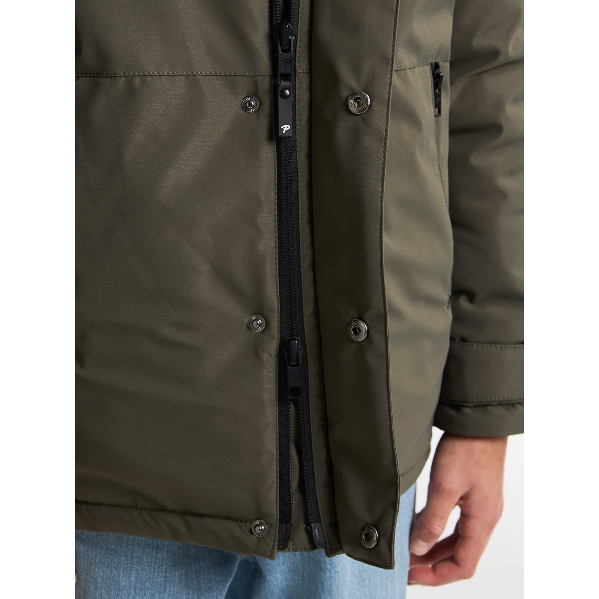 Parka pendleton gris beluga, PETROL INDUSTRIES