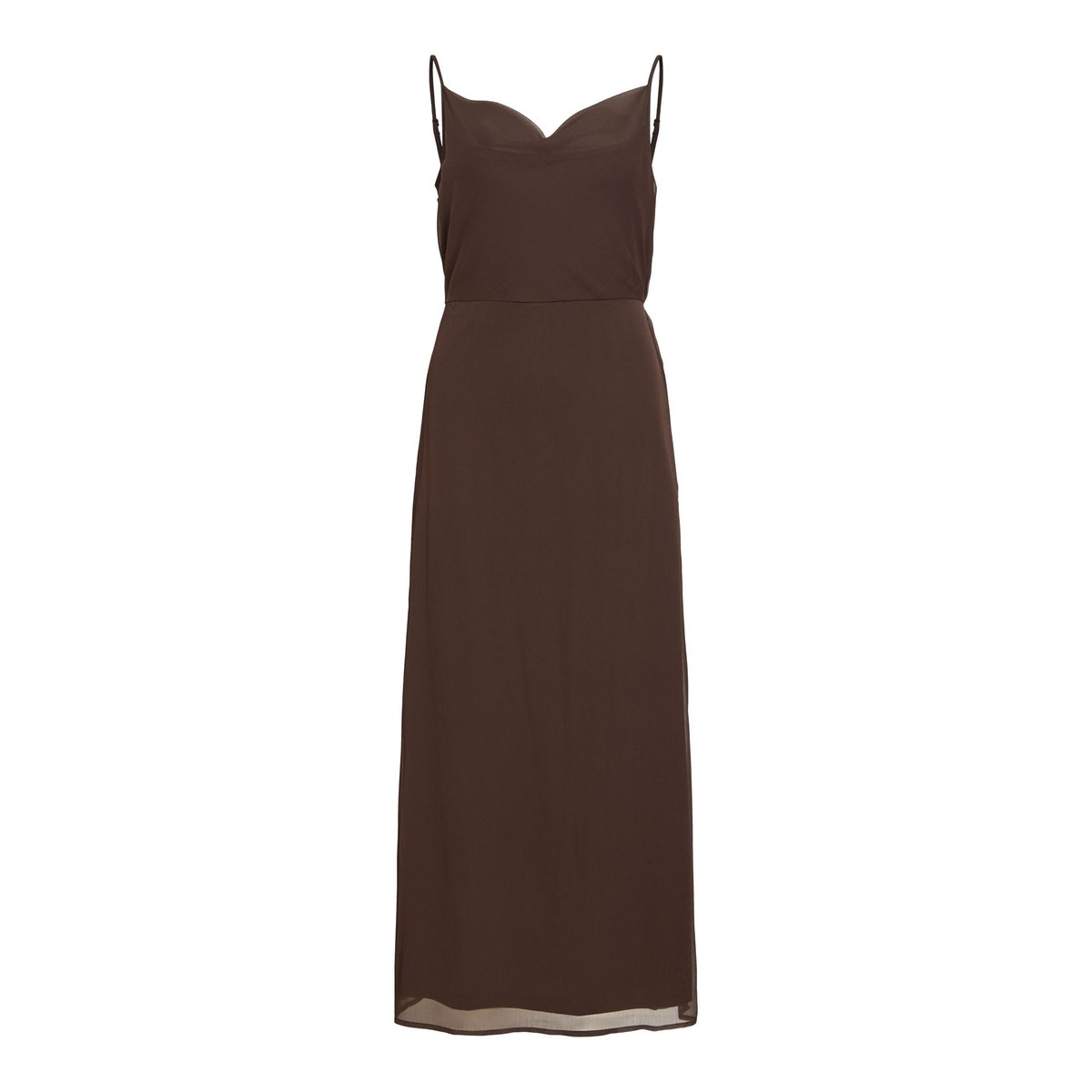 Robe D’occasion marron - coffee bean1, VILA