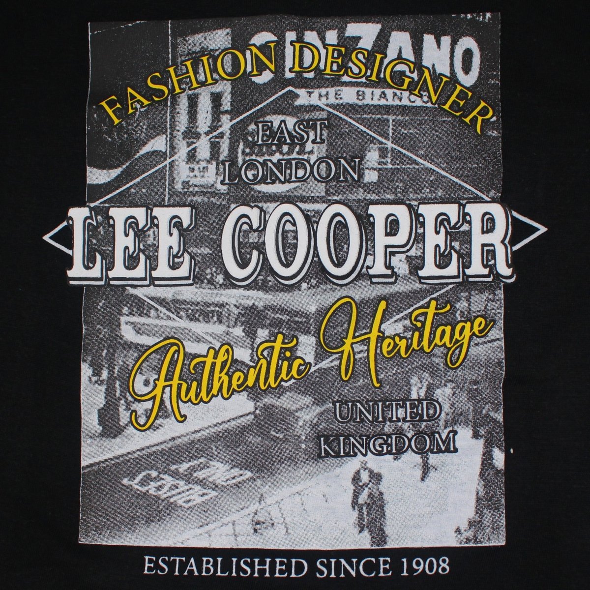 Ensemble t-shirt imprimé et short HOLIDAY noir, LEE COOPER