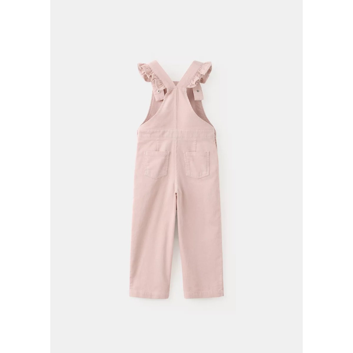 Combinaison longue en velours côtelé rose, MANGO BABY
