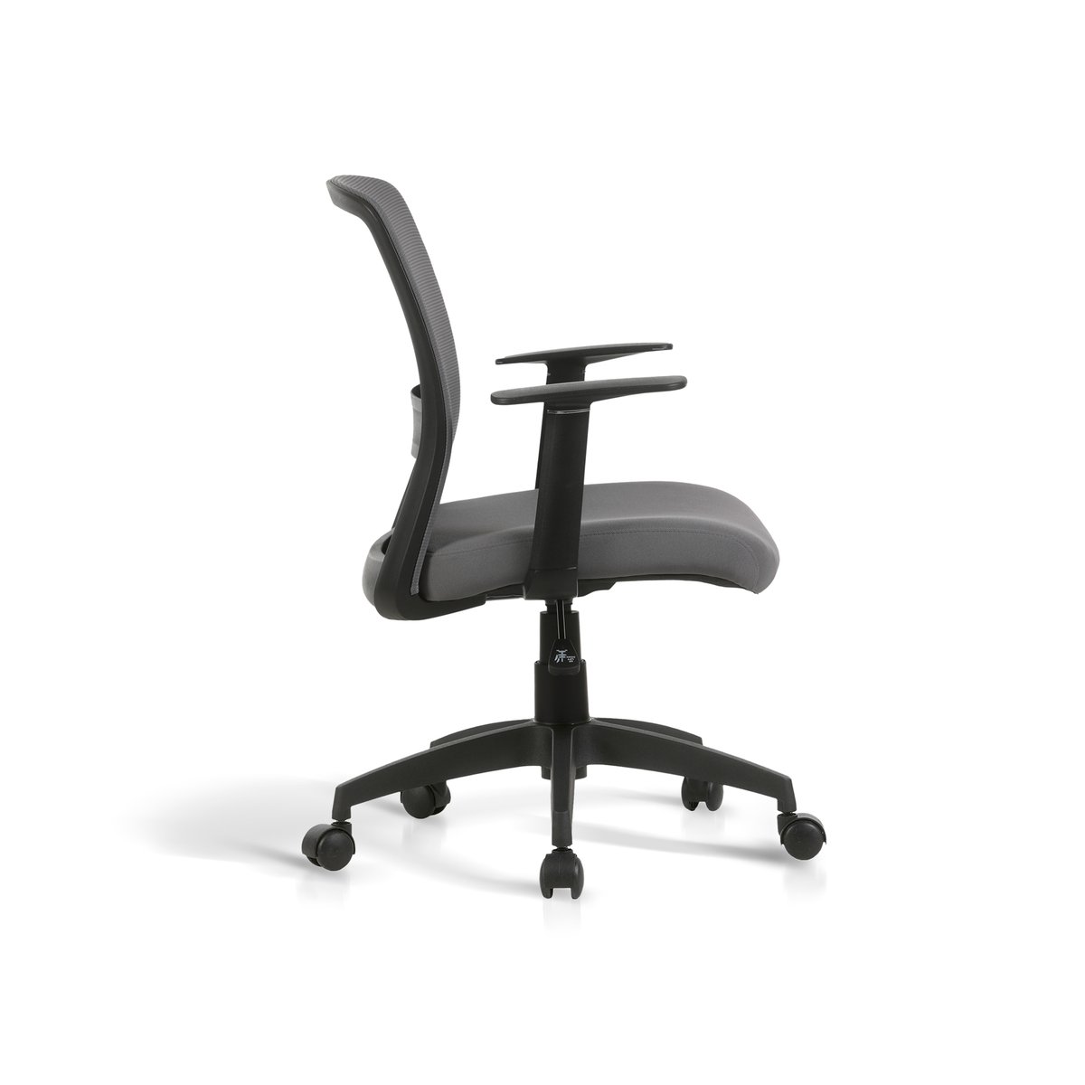 Chaise de bureau, DEVON gris, HISPANOHOGAR