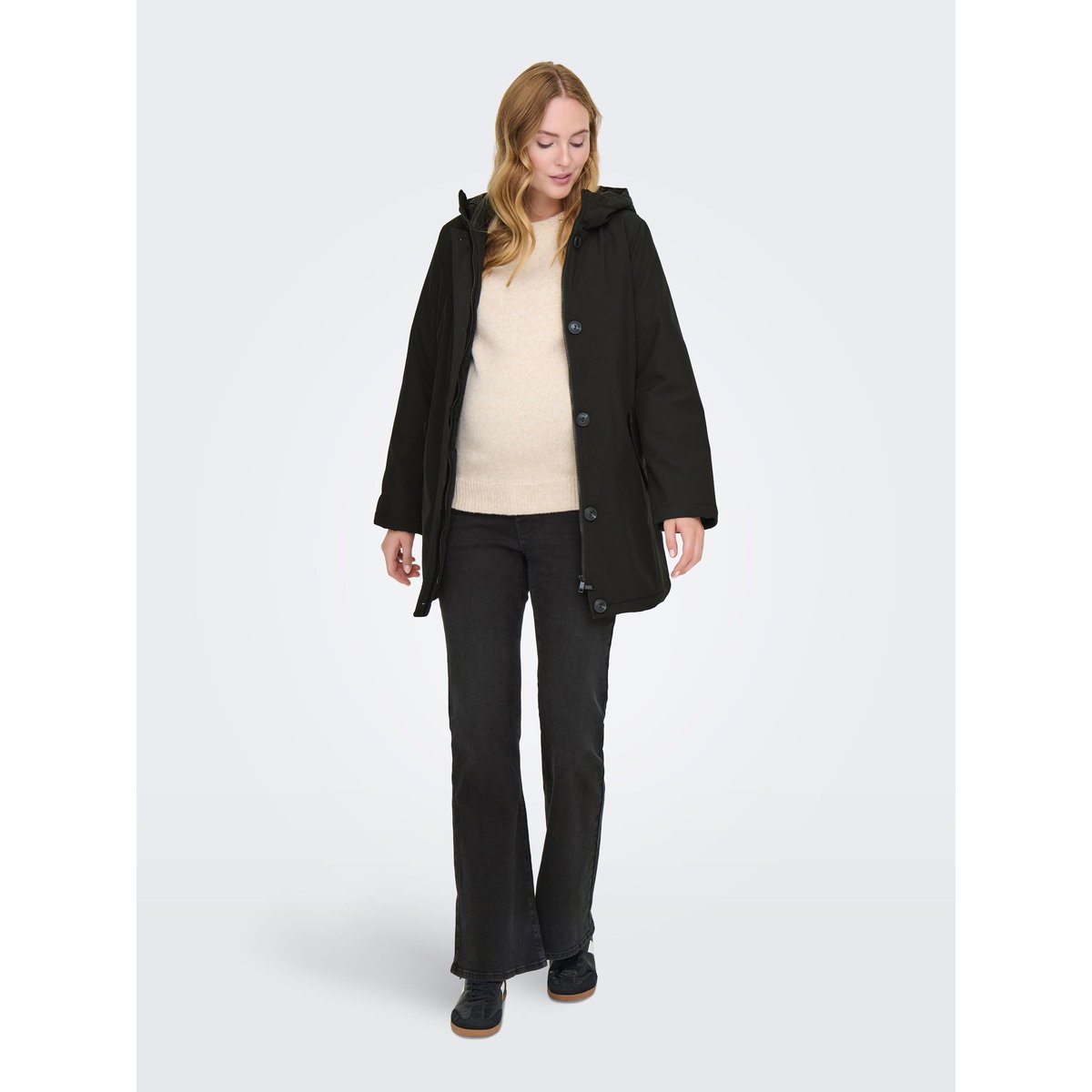 Parka Longue noire - black, ONLY