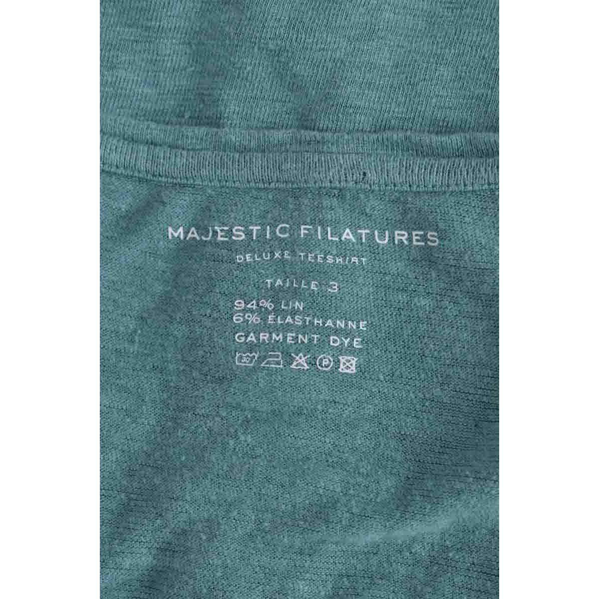 T-shirt - Très Bon État vert, MAJESTIC FILATURES