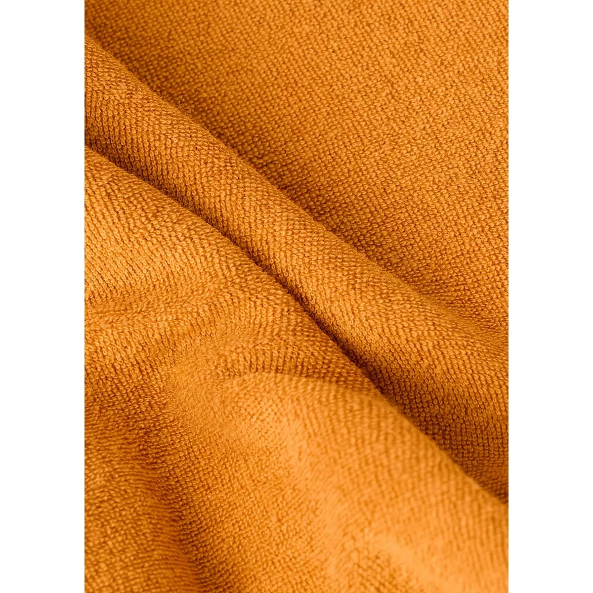 Pull en coton bouclette orange, MANGO