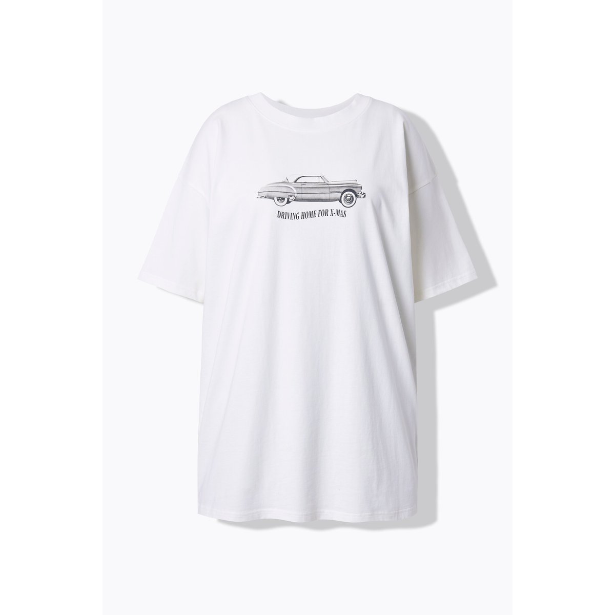 T-shirt oversize, Youngtimer Xmas blanc cassé, STUDIO UNTOLD