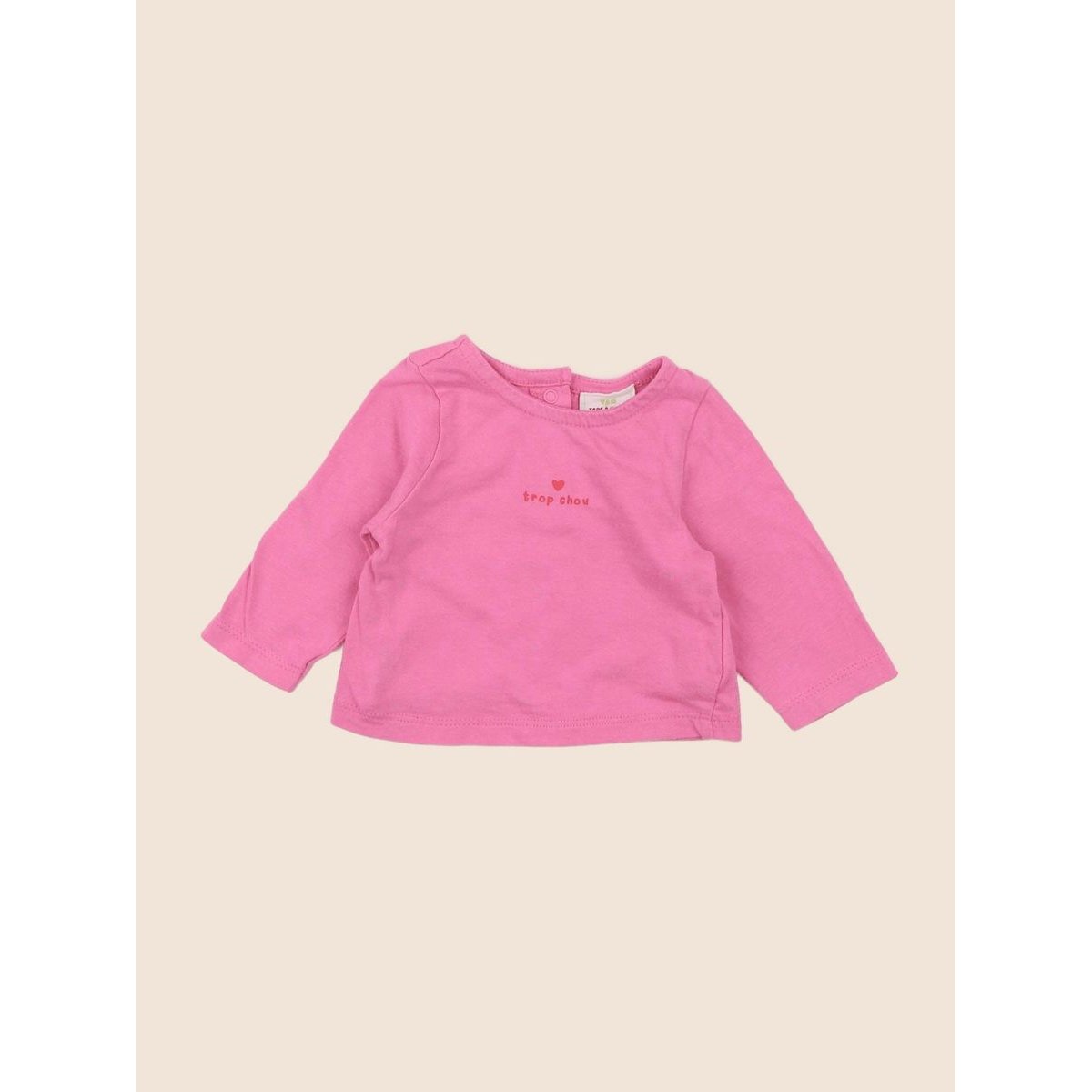 Tee-shirt - Très bon état rose, TAPE A L'OEIL