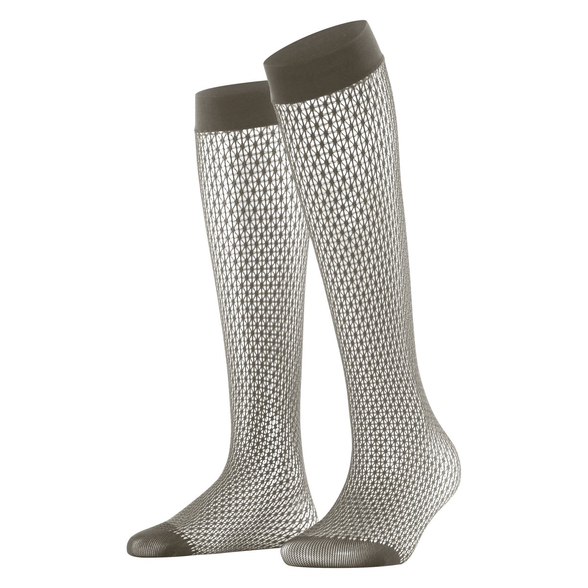 Mi-bas FALKE x Kinga Mathe Net linen (7166), FALKE