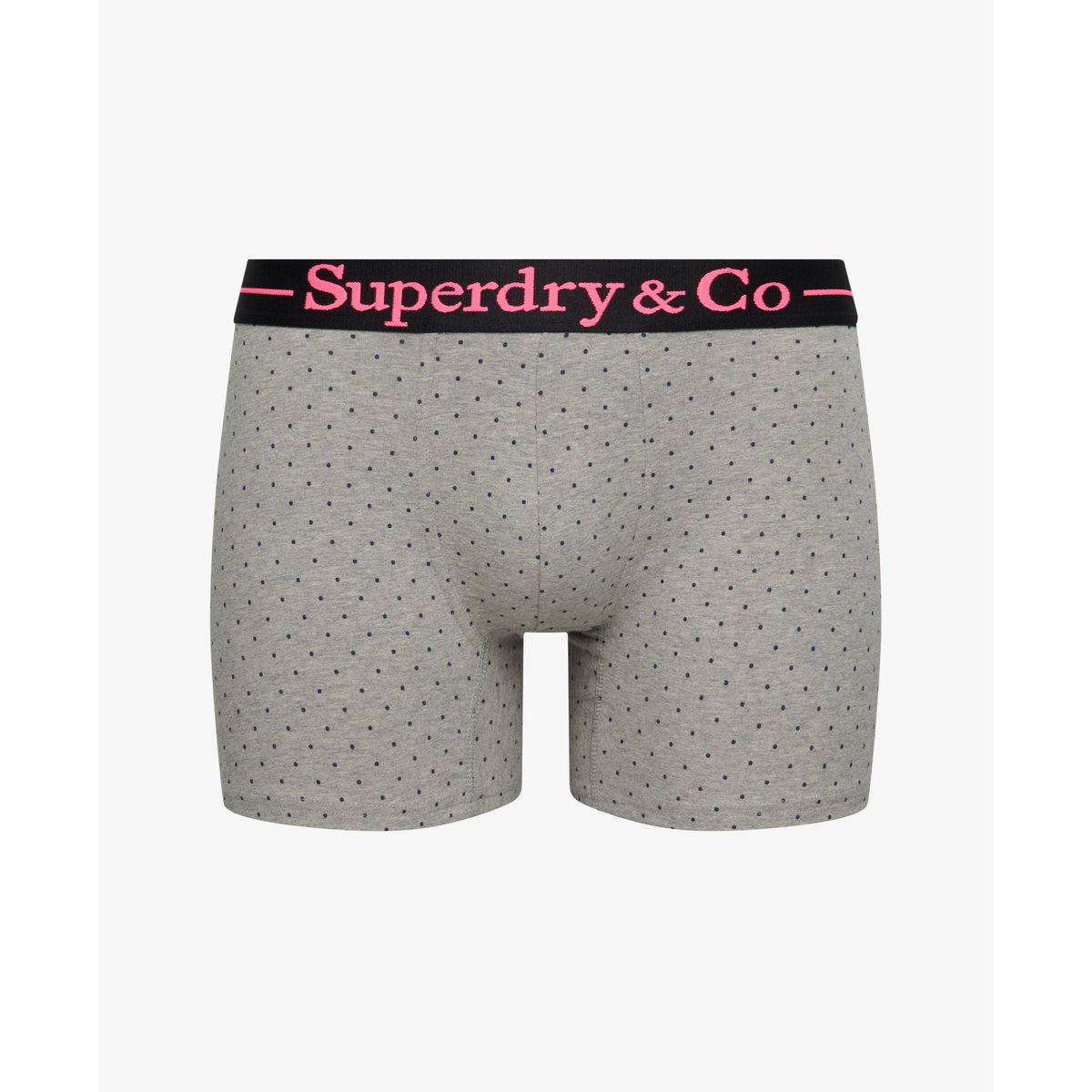 Lot de 3 Boxers & Co Coupe Classique bleu à pois/rayures, SUPERDRY