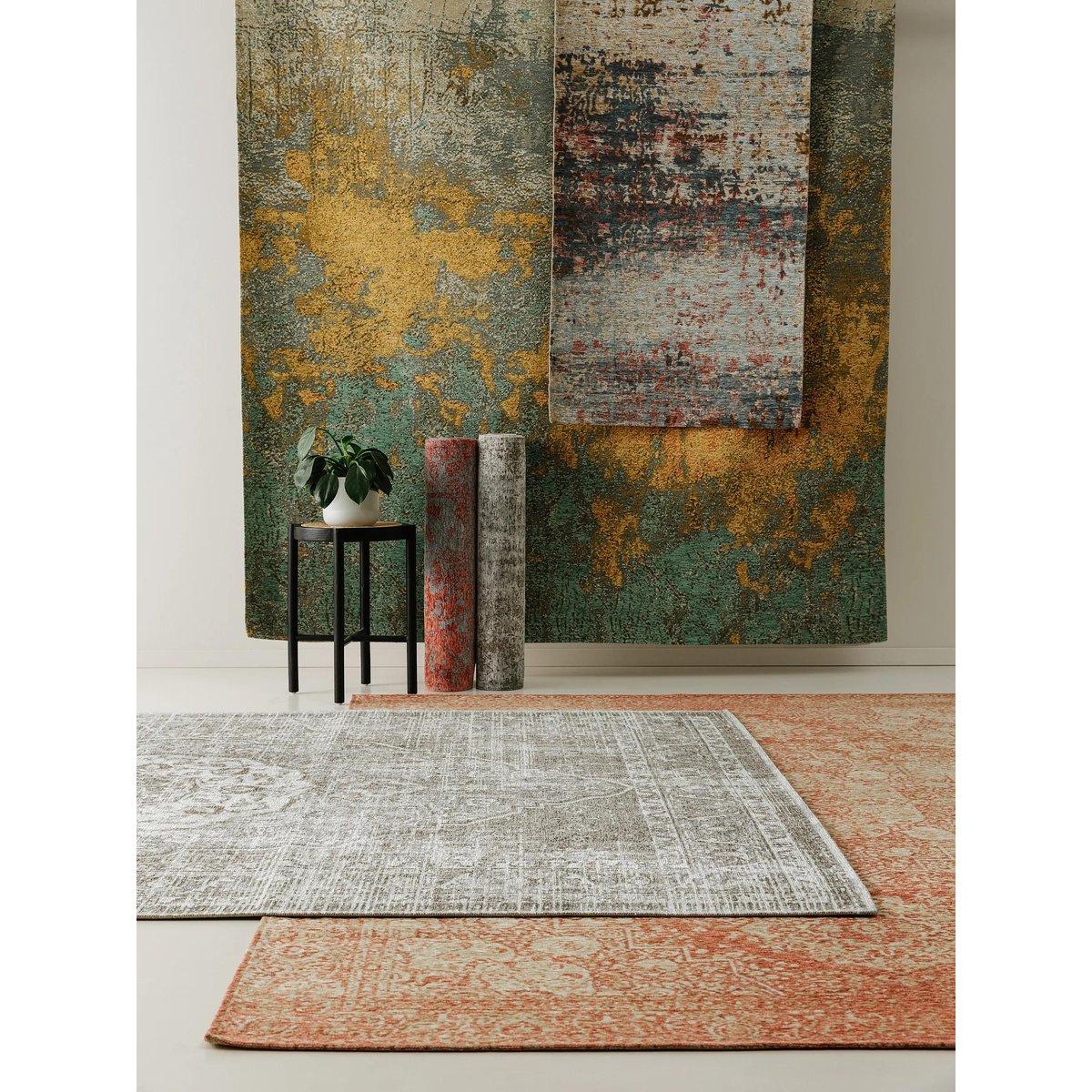 Tapis de couloir FRENCIE turquoise, BENUTA