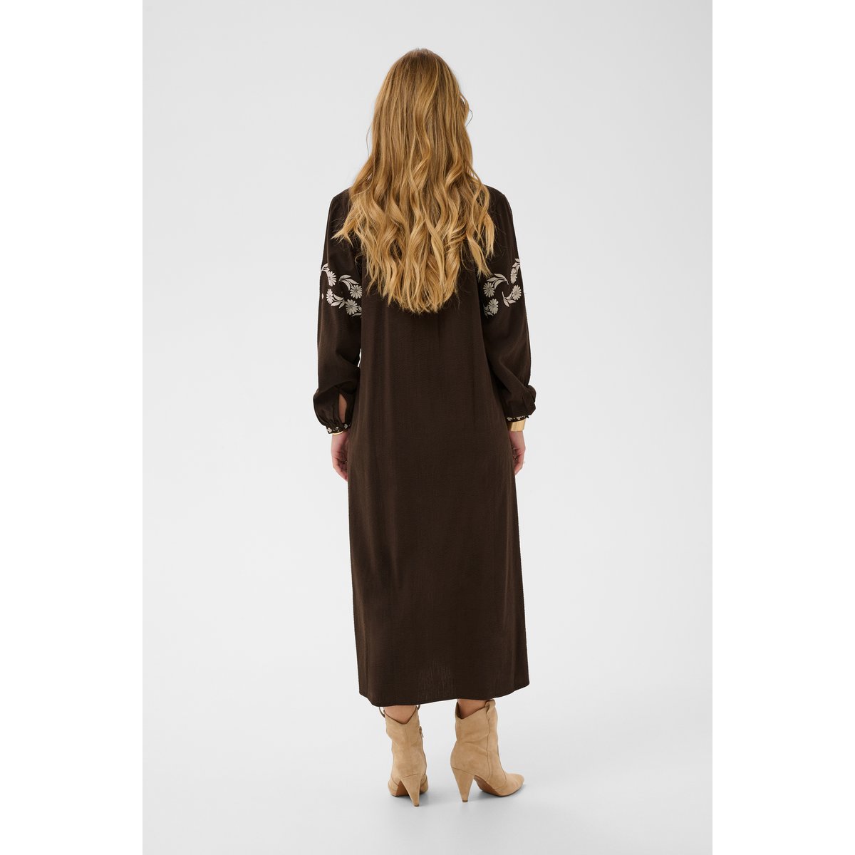 Robe marron java, CREAM