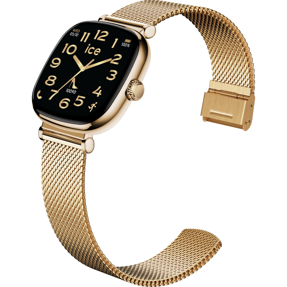 Montre connectée ICE SMART SQ 2.0 doré noir, ICE-WATCH