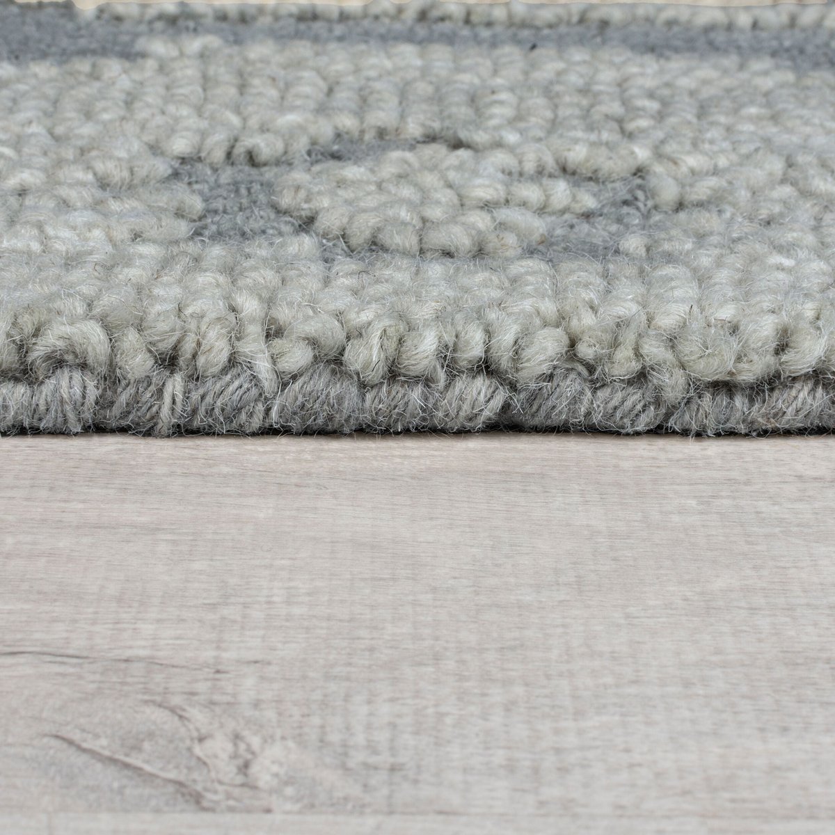Tapis en laine DION IKAT bleu, FLAIR RUGS