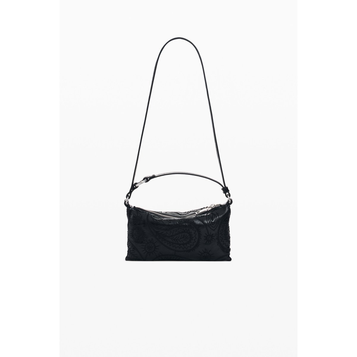 Grand grand portefeuille noir, DESIGUAL
