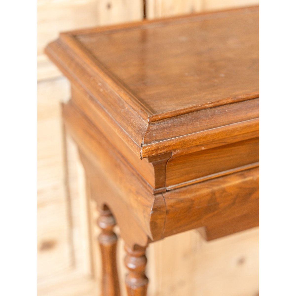 Coiffeuse en bois Louise N°329 - Bon état bois foncé, DEBONGOUT