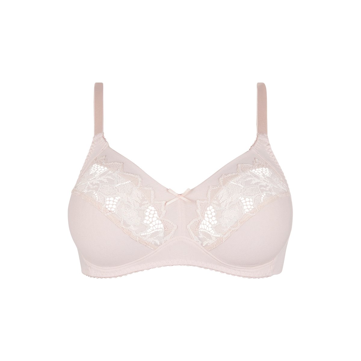 Soutien-gorge sans armature Coton d'Arum blanc, SANS COMPLEXE