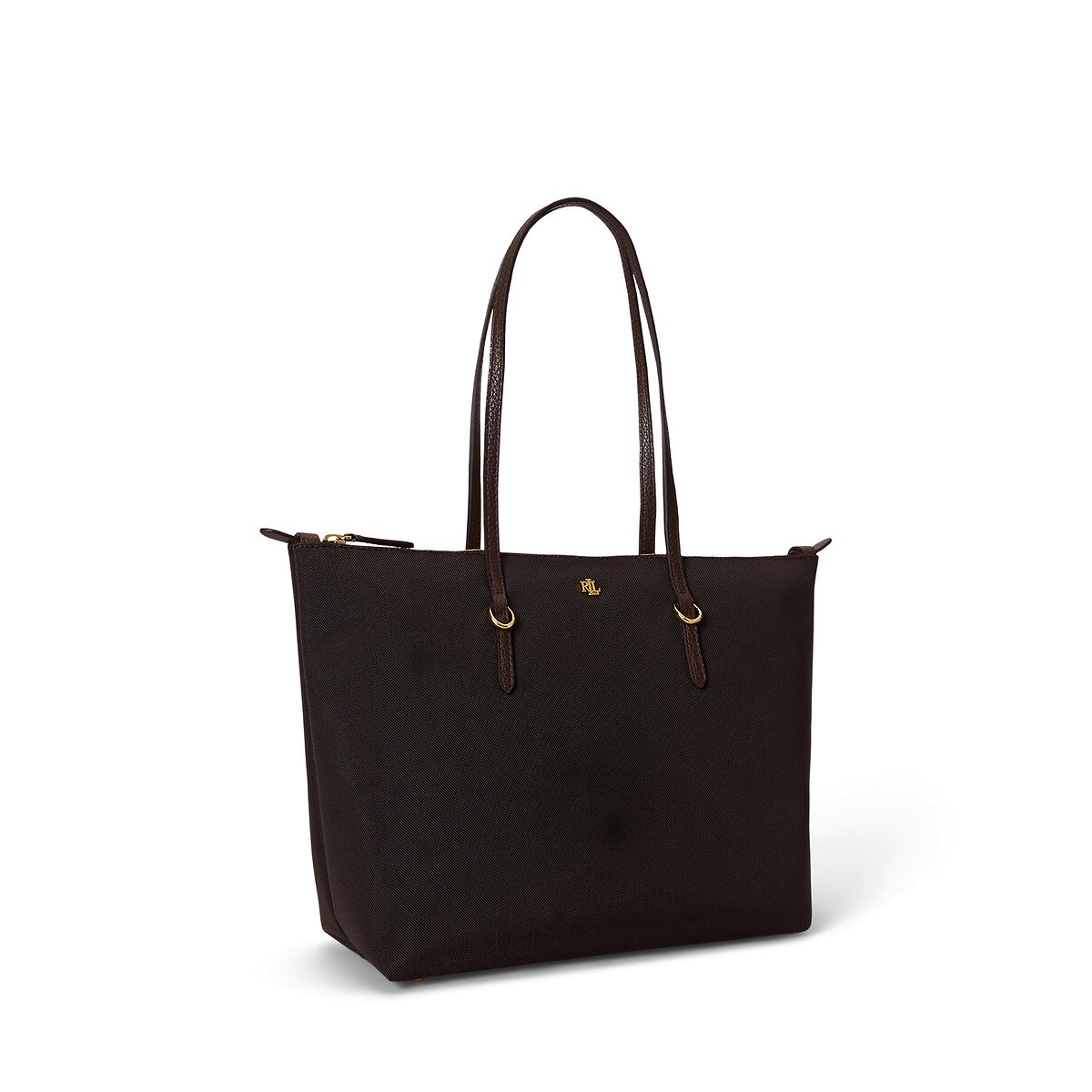 Sac à main cabas marron, LAUREN RALPH LAUREN
