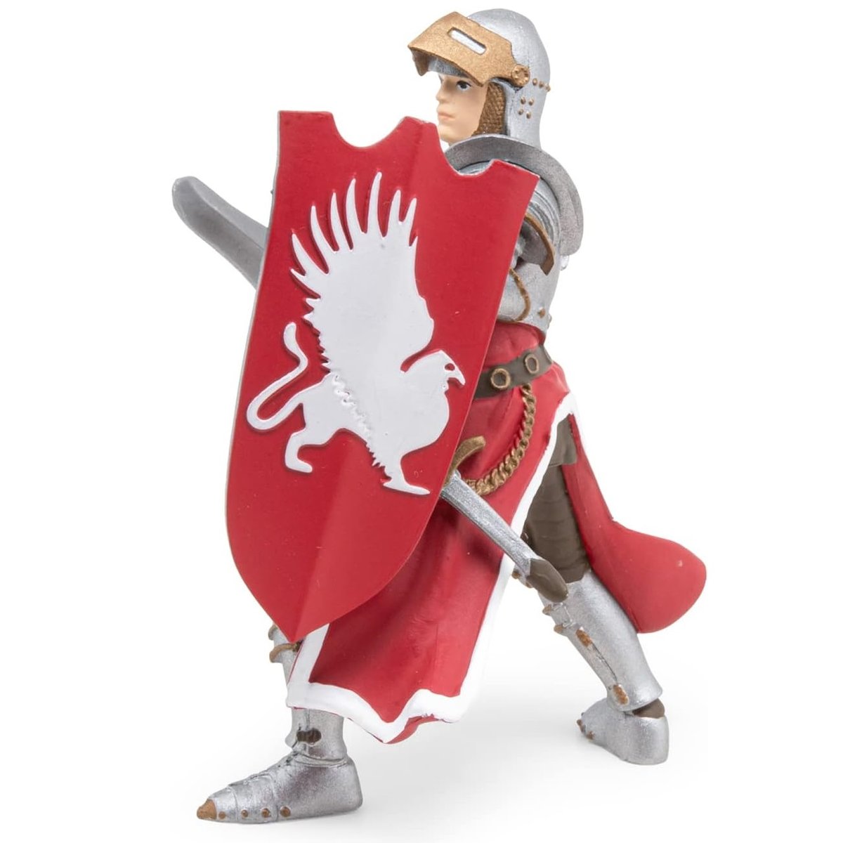 Figurine Chevalier griffon rouge, PAPO