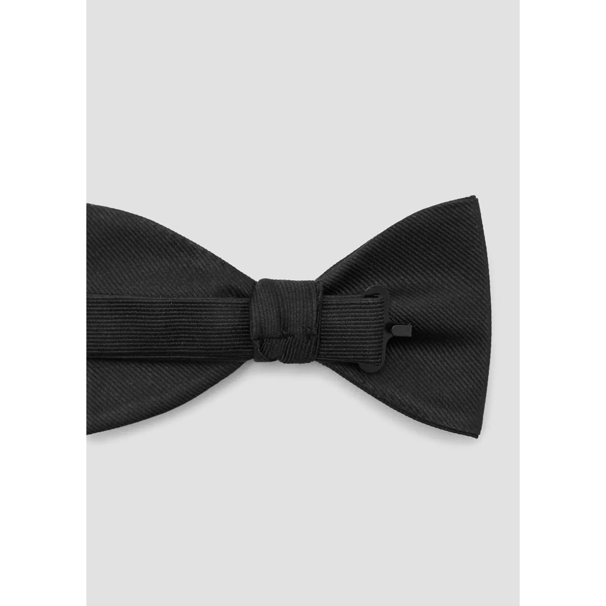 Nœud papillon classique micro-structure noir, MANGO MAN