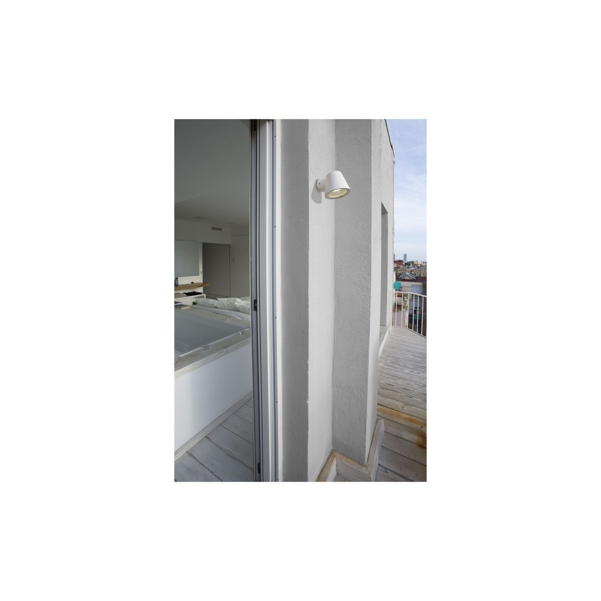 Applique GINA blanc, FARO