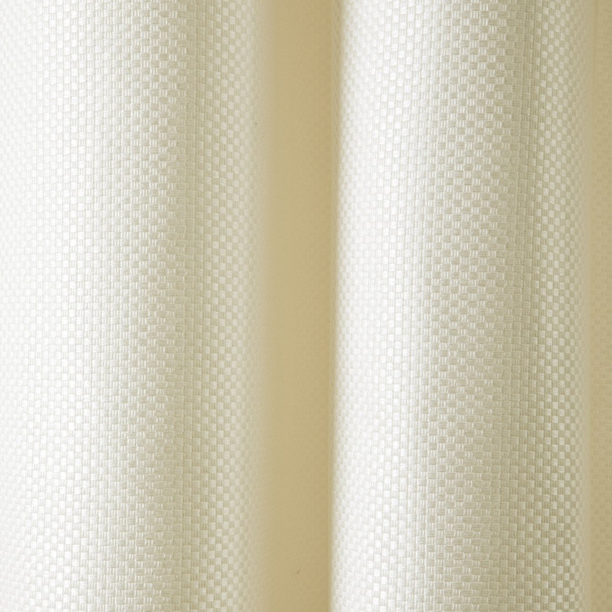 Rideau Oeillets Doublé Thermique en Tissage toile à l'effet satiné COCONUT ivoire, MADURA