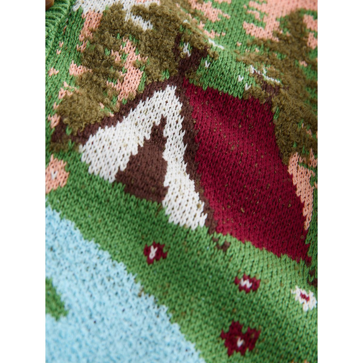 Cardigan avec van vert, NEXT