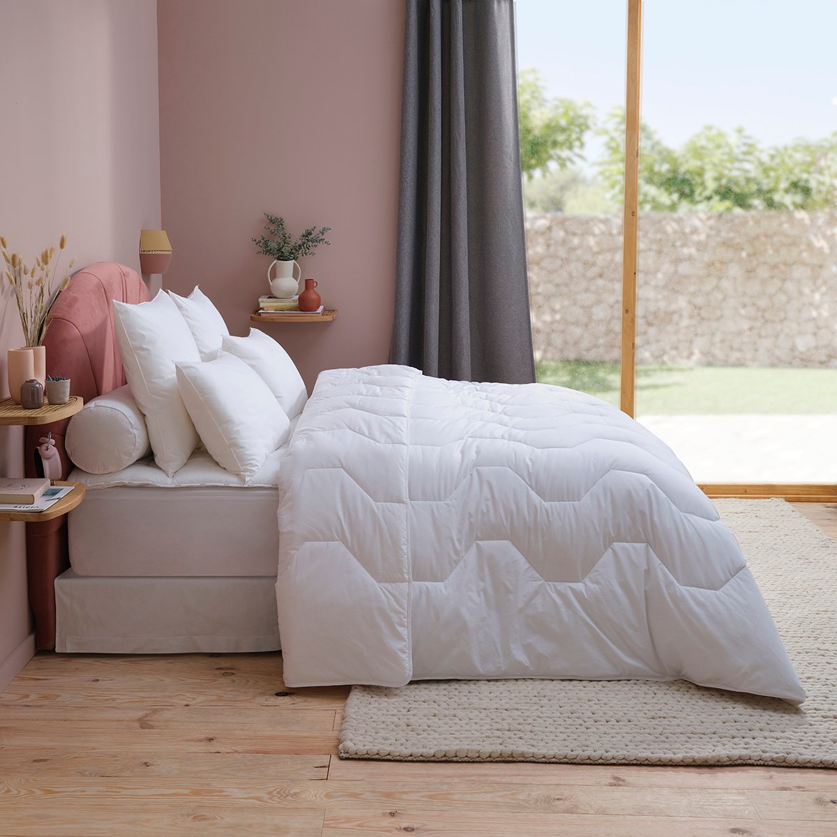 Couette Graine de Lin - LÉGÈRE blanc, DODO